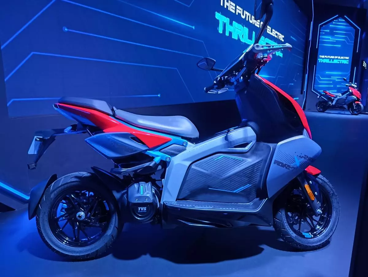 Tvs new shop scooter